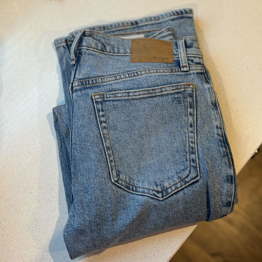 Rag & Bone Peyton Mid-Rise Boot Cut Jeans